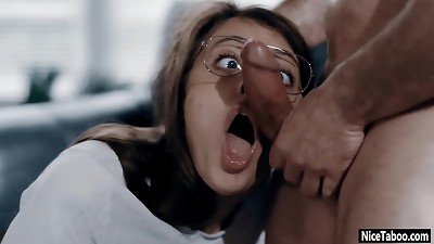 torrid large bootie teenage Gia Derza screwed so firm in ass by priest after oral pleasure