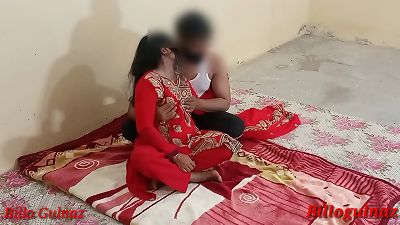 Indian newly married wife butt fucked by her boyfriend very first time assfuck hook-up in clear hindi audio