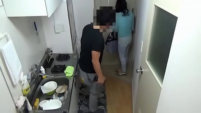 Work of rental mature woman-face behind wife that husband does not know file NO.56-