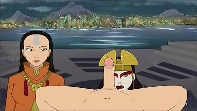 four Elements Trainer Book 4 love Part 39 - Kyoshi and Yangsen blowjob