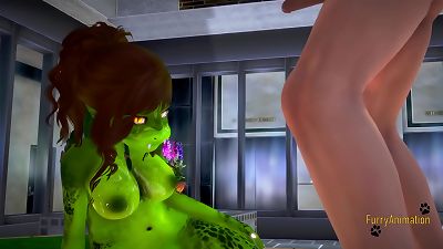 hairy hentai 3-dimensional - Lizard x Human otter deep throat & Fucked(Uncensored) - japanese chinese anime manga porn Game porn Yiff