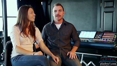 fledgling couple with milf want a professional hook-up tape made of them