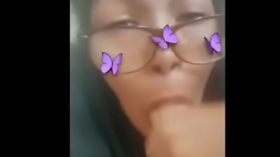 Slut sucked my dick for The Snap