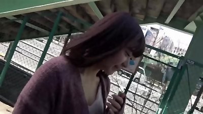 Nozomi, a 20-year-old college student, with experience with only one man.