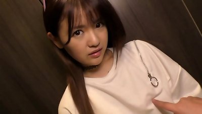 Yui, a petite and light-skinned girl with small breasts, is a high-ranking beauty