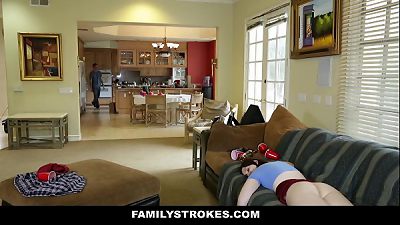 FamilyStrokes - Cumming Home To New Step Sister