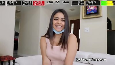 roommates shooting home porn in quarantine