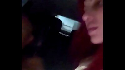 The guy paid for the ride, but the girl still wanted more.