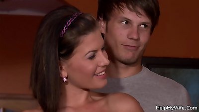 An elderly man has sex with his younger spouse's friend