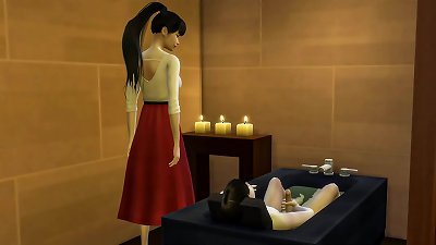 japanese mother Helping son-in-law jerk In The bath || mom Catches Her son-in-law tugging || japanese mom And son || asian movie romp episode || mom Helps son-in-law jism