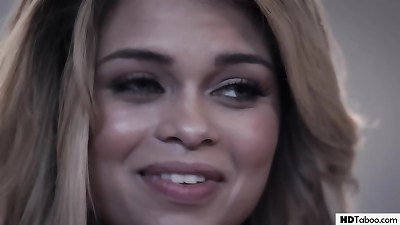 Tricky damsel gets double creampied by brothers - destiny Cruz