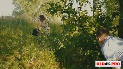 the teen with thick all-natural hooters and the crank grandpa