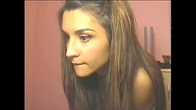 adorable cam female Jasmin disrobing down topless