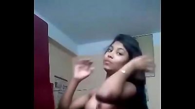 Sexy Indian masterbates on webcam