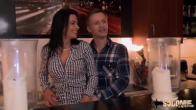 Cosmina gets her ass dilated on flick at the request of her husband