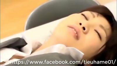 Japanese business woman in porn video