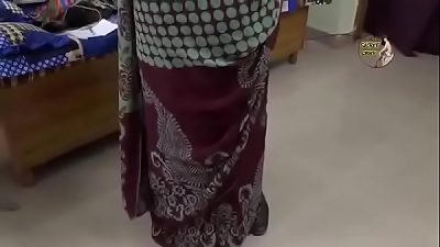 Indian sister-in-law visits tailor, with Hindi audio