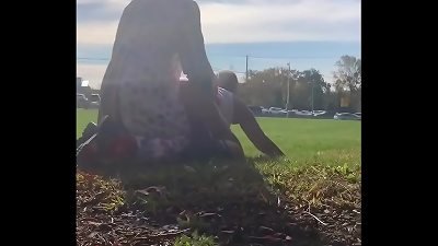 Gibby The Clown bangs mummy next to highway