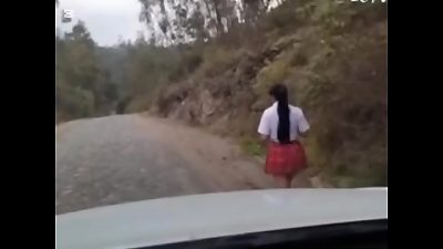 There are many who desire to have sex with her but she has to escape from school.