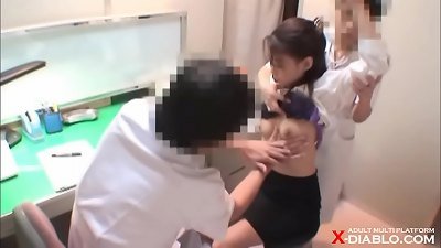 Dokuhara Gynecologist # 008 32 years senior OL palpation