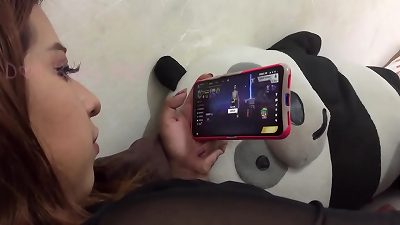 Apostandole a mi prima perrita