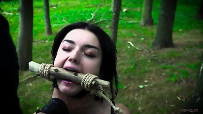 hot submissive babe gets stiff screw and smacking in sadism & masochism porn ends with jizz gulp