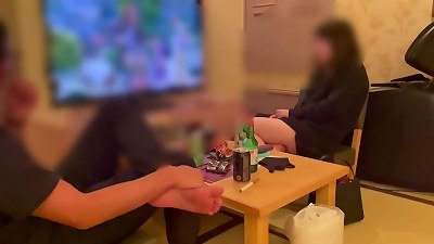 Real Japanese voyeur, turns into an animal during sex, 24 years old