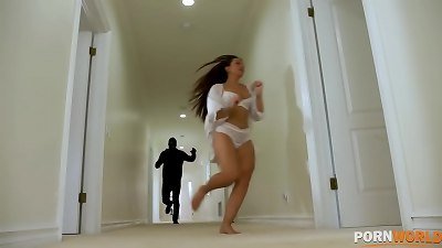 tatted black-haired April Olsen Fisted and assfuck pounded in Roleplay Game GP2097