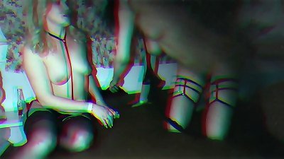 SugarNadya Russian milf goes to Swinger soiree