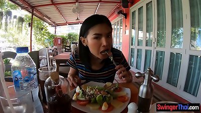 hefty fake boobs unexperienced chinese slut lovemaking on camera after a day out