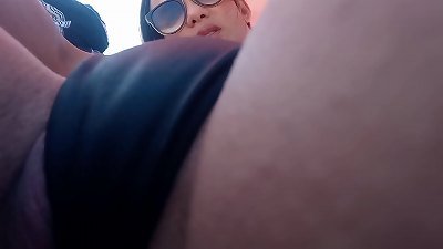Beach, Sun and dick in the butt in the car