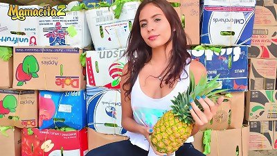 MAMACITAZ - successful guy Has The chance To nail A Real torrid Latina nubile Evelin Suarez