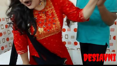 desi avni madam rock-hard torn up by peon on the office table