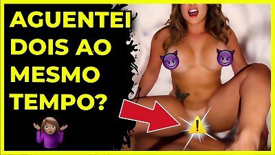 Enquanto eu chupava um o outro me comeu de quatro. Foi assim que dei para dois ao mesmo tempo - Brasileira amadora loira gostosa casada de bunda grande fazendo boquete! - Assista AGORA o v&iacute;deo completo em: onlyfans.com/cassianacosta