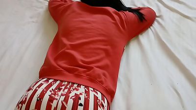 Chacha's saliva facial during intense anal sex