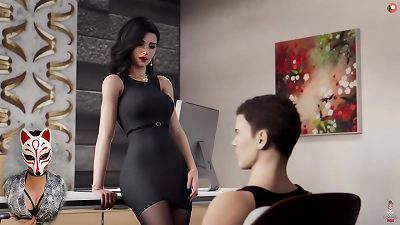 Episode 24 of Ms Denvers features the student touching the teacher's buttocks